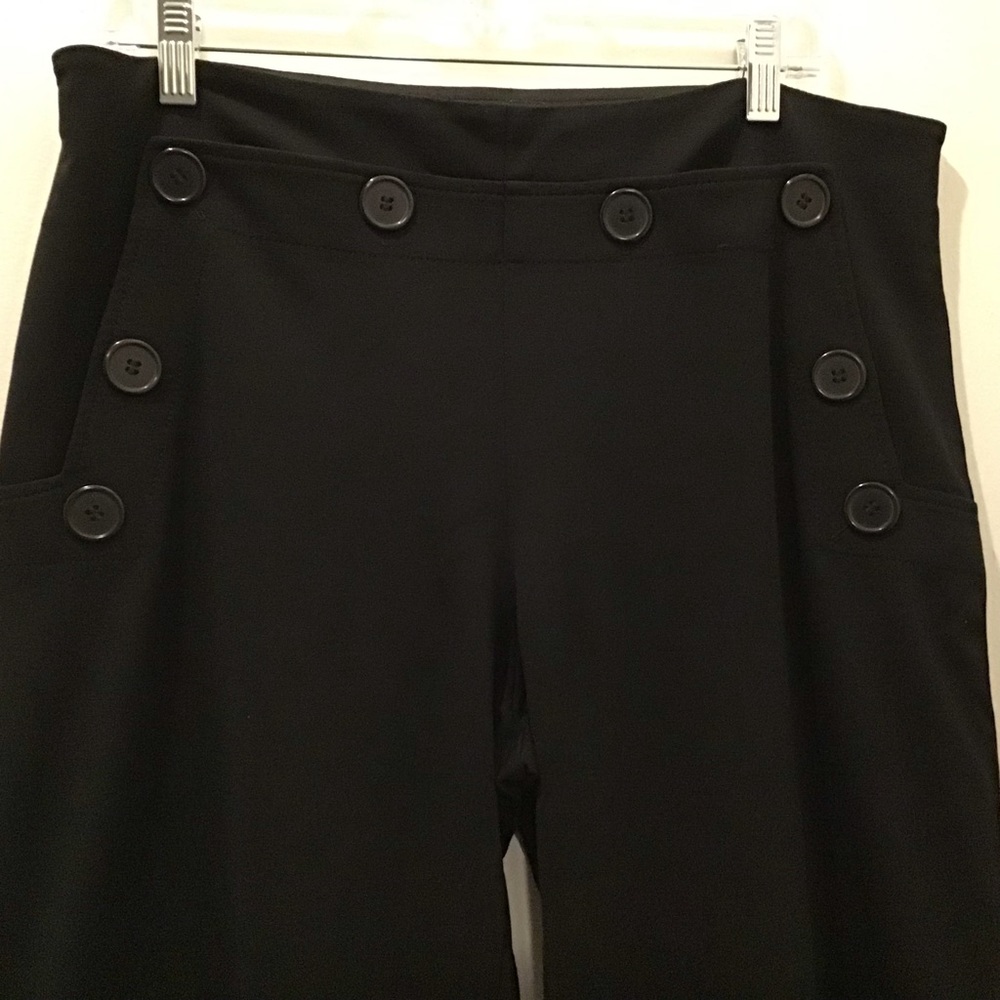 Equestrian Pants Embellished with Buttons